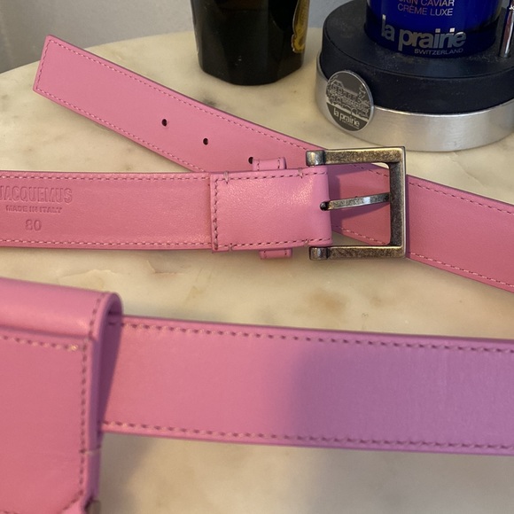 Jacquemus 2023 pink bag belt - Picture 9 of 12
